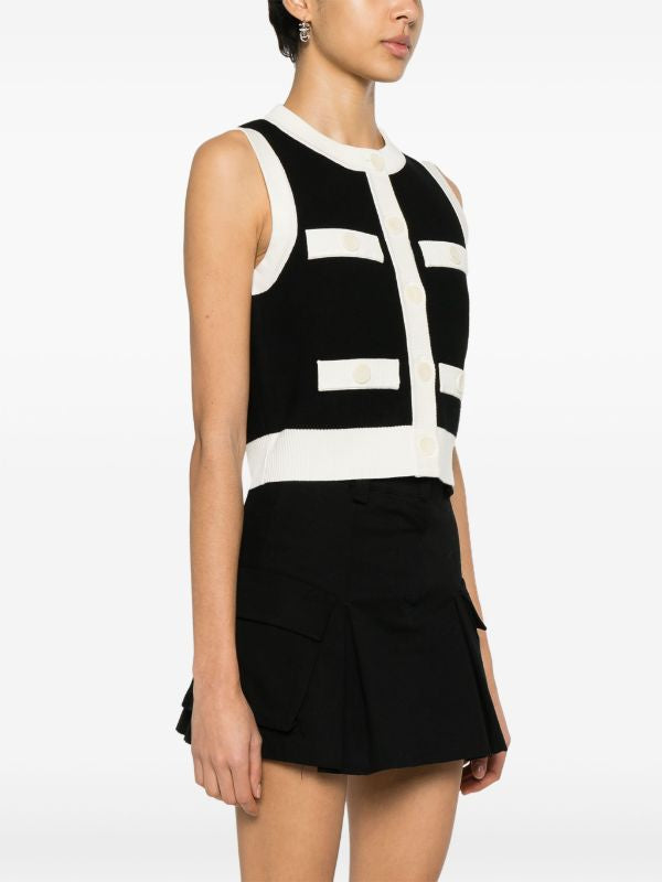 Sndr Sleeveless Cardigan