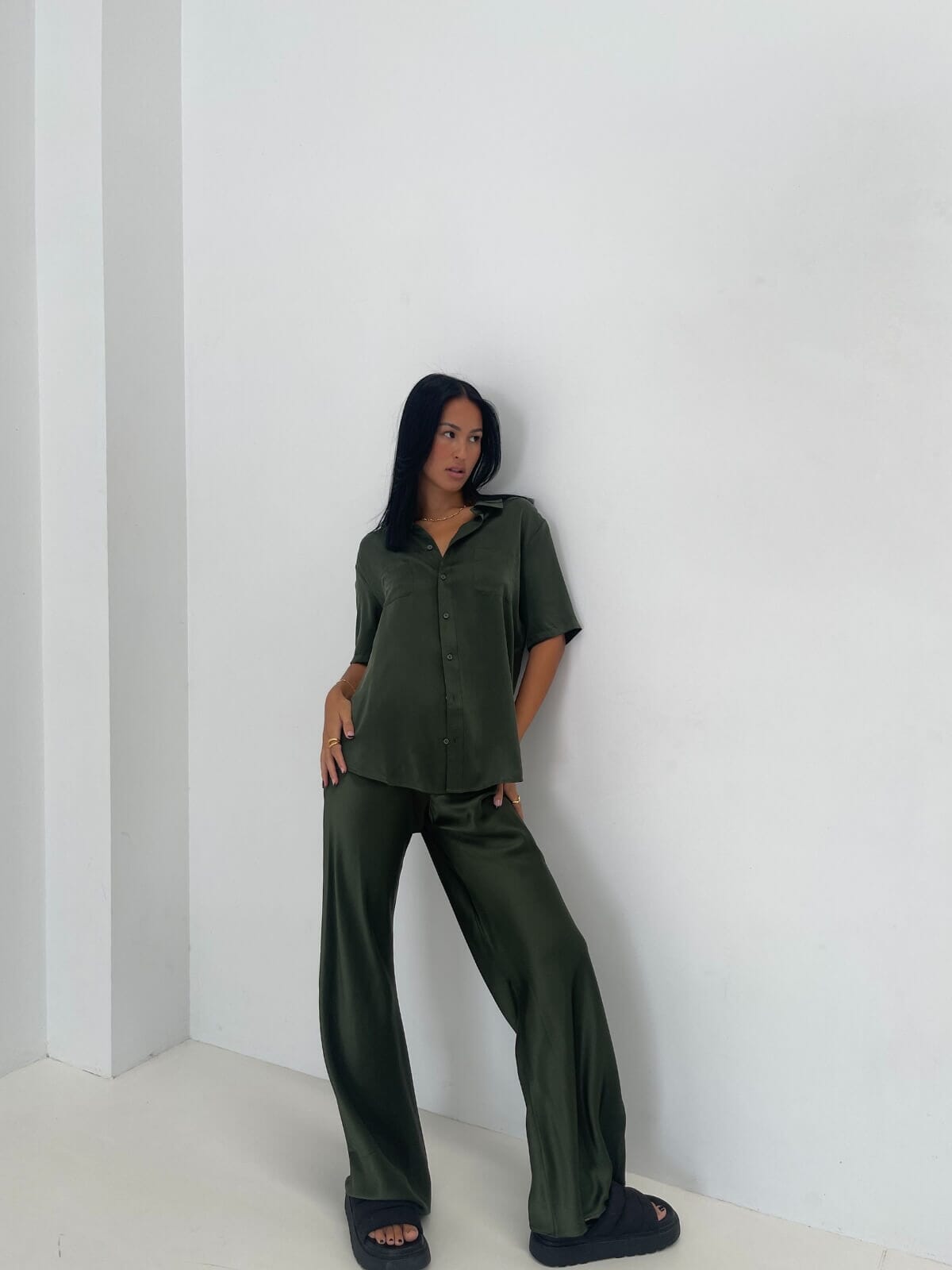 SL Short Sleeve Boyfriend Shirt