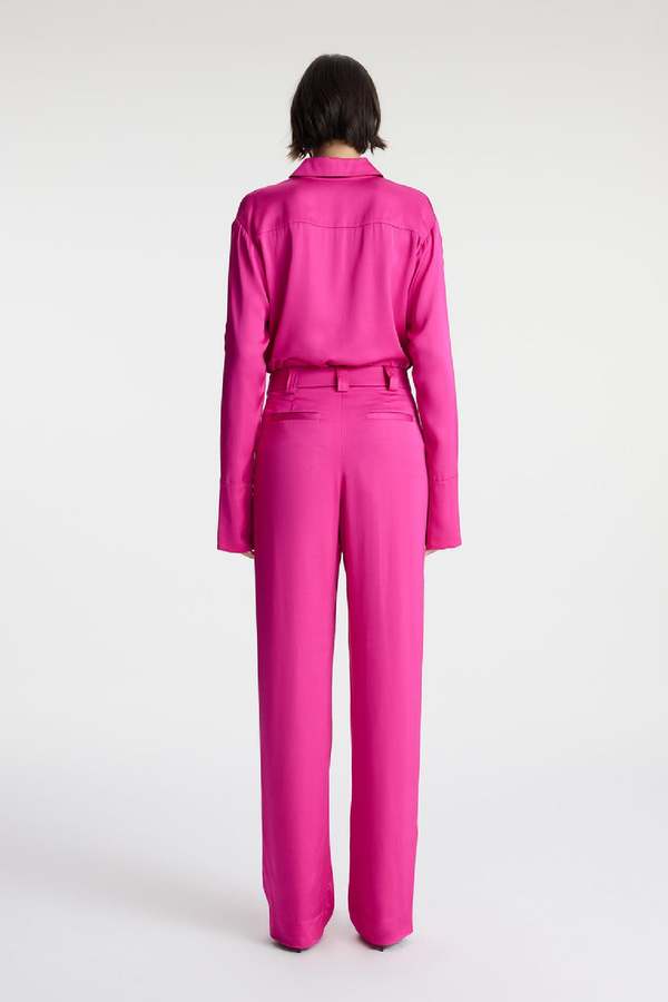 ALC Haven Scalloped Satin Top