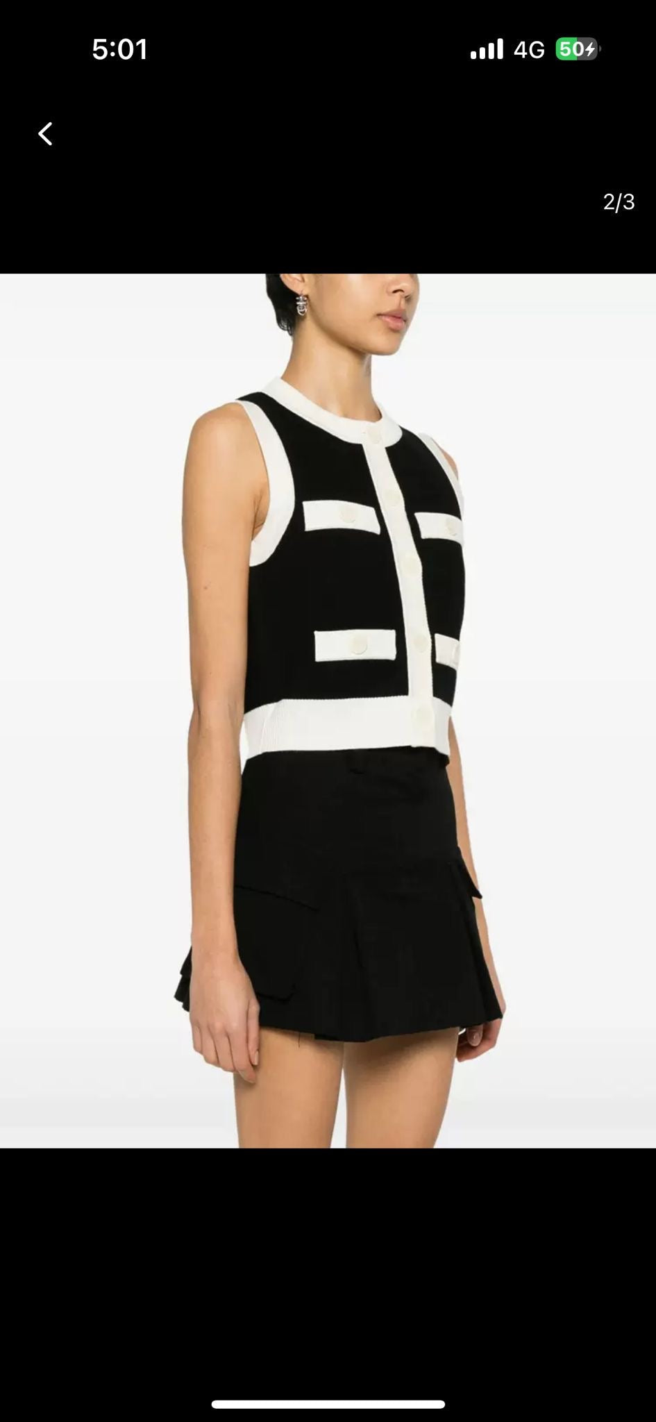 Sndr Sleeveless Cardigan