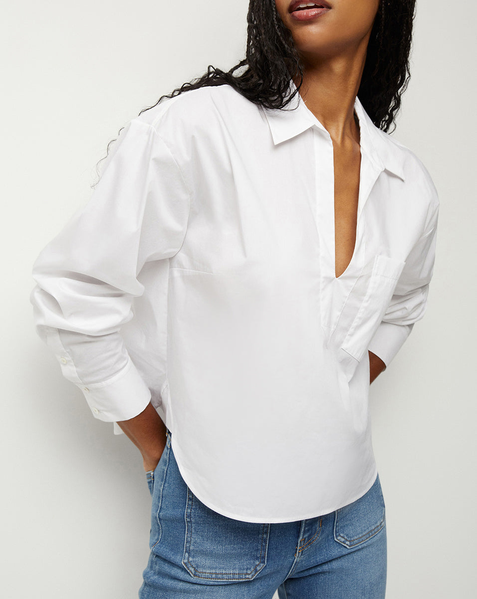VB Khai Poplin Top
