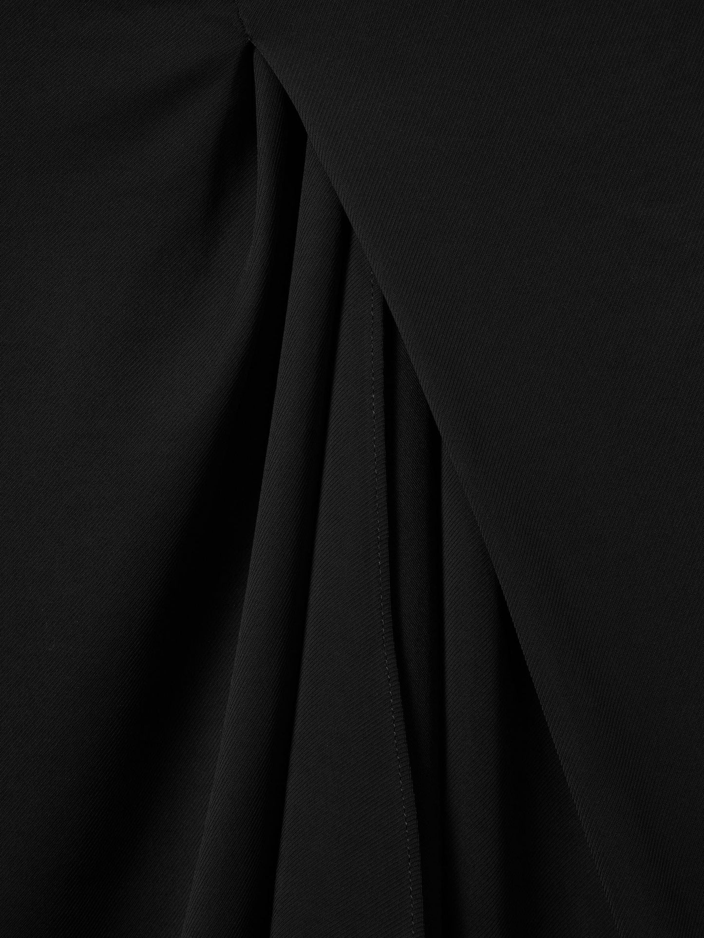 Rss Zaria High Rise Draped Midi Skirt
