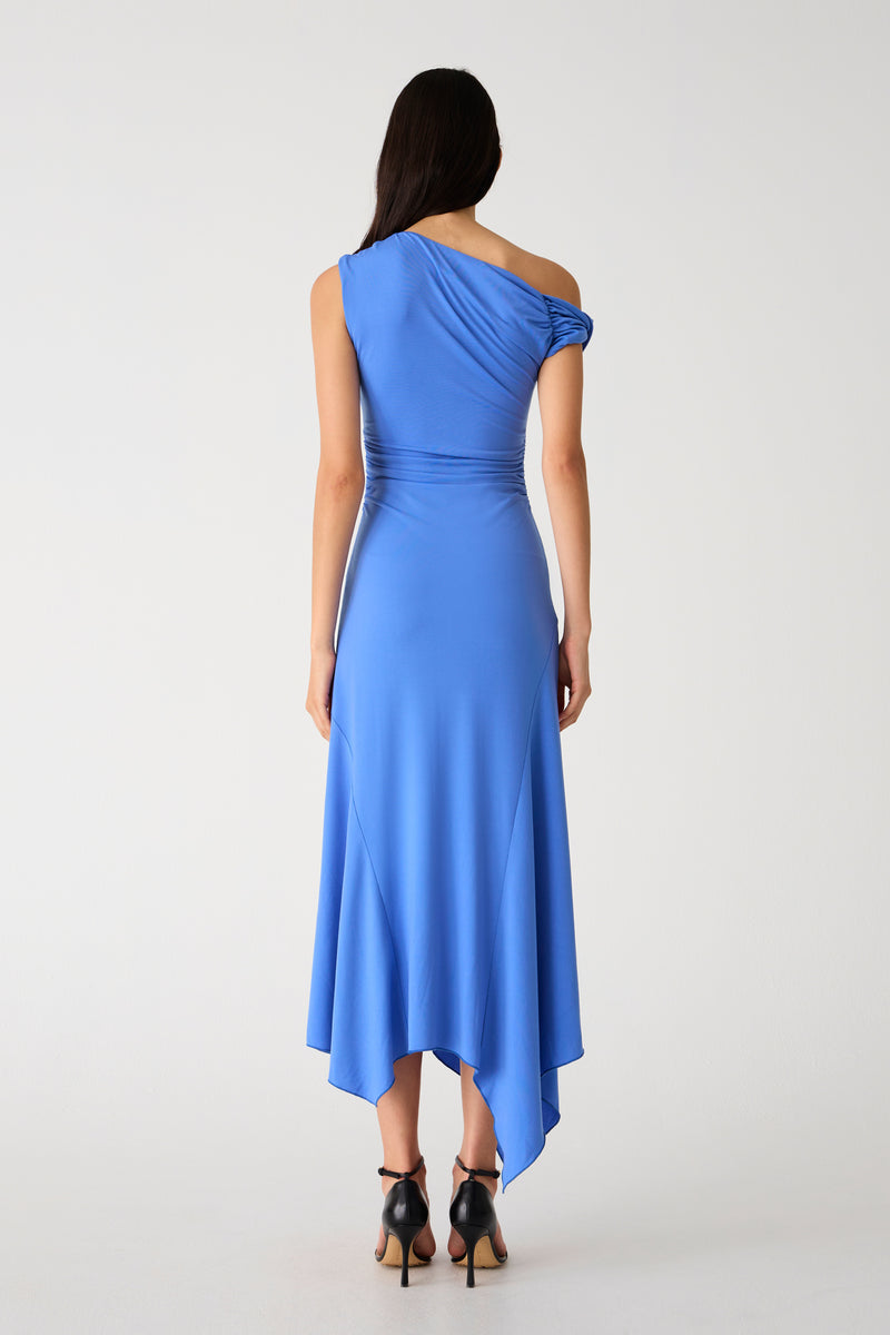 Msh Alma Matte Jersey Midi Dress