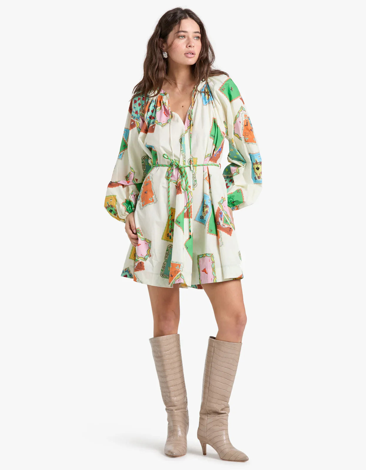 Alms Rummy Longsleeve Mini Dress