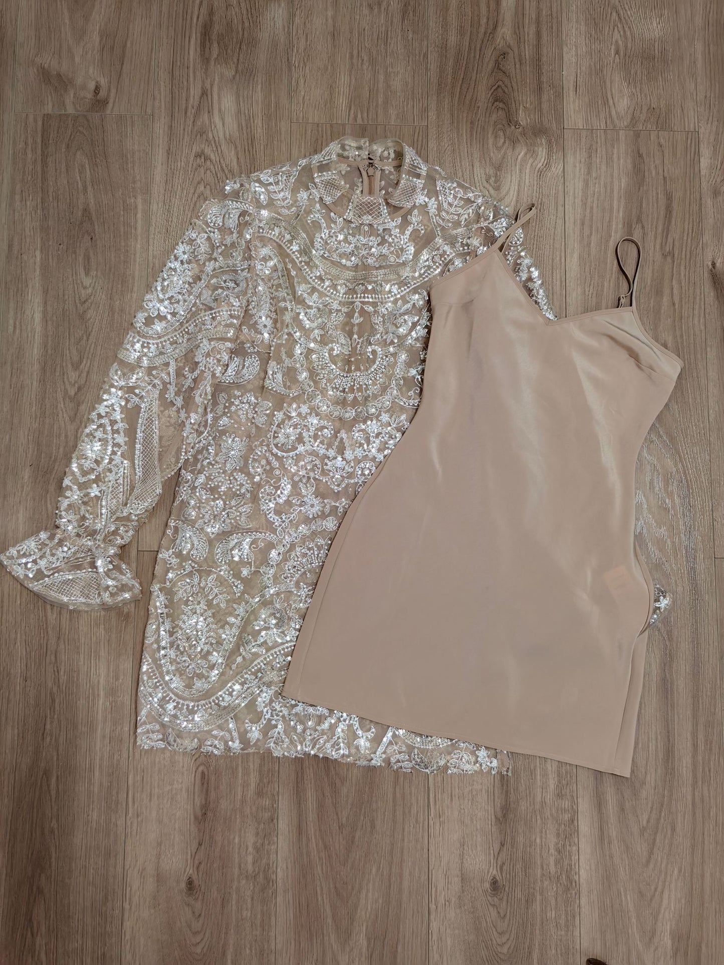 SP Paisley Sequin Mini Dress