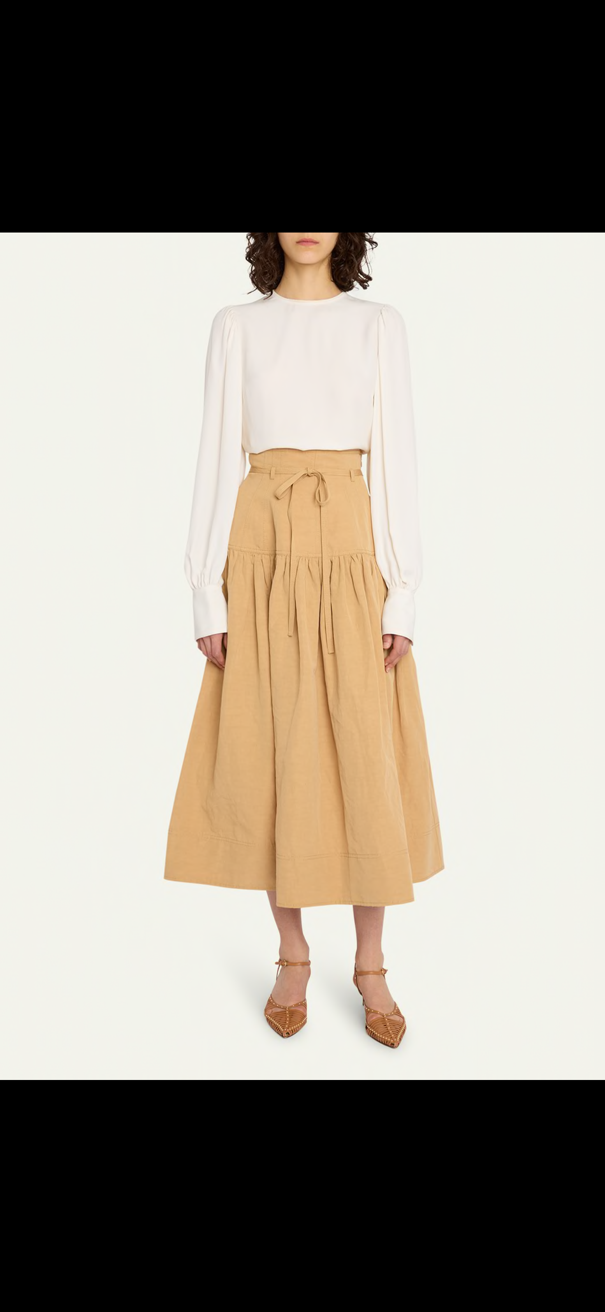 UJ Joelle Midi High Waist Skirt