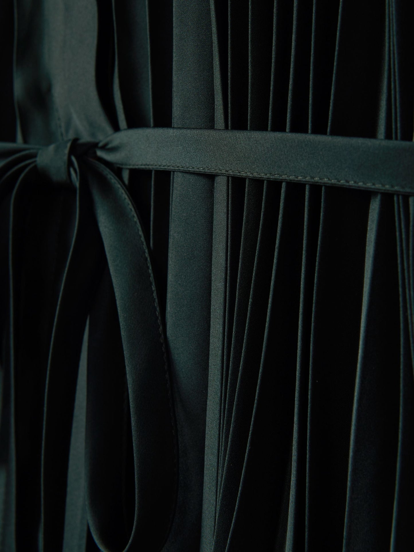 Rss Trina Pleated Belted Mini Dress