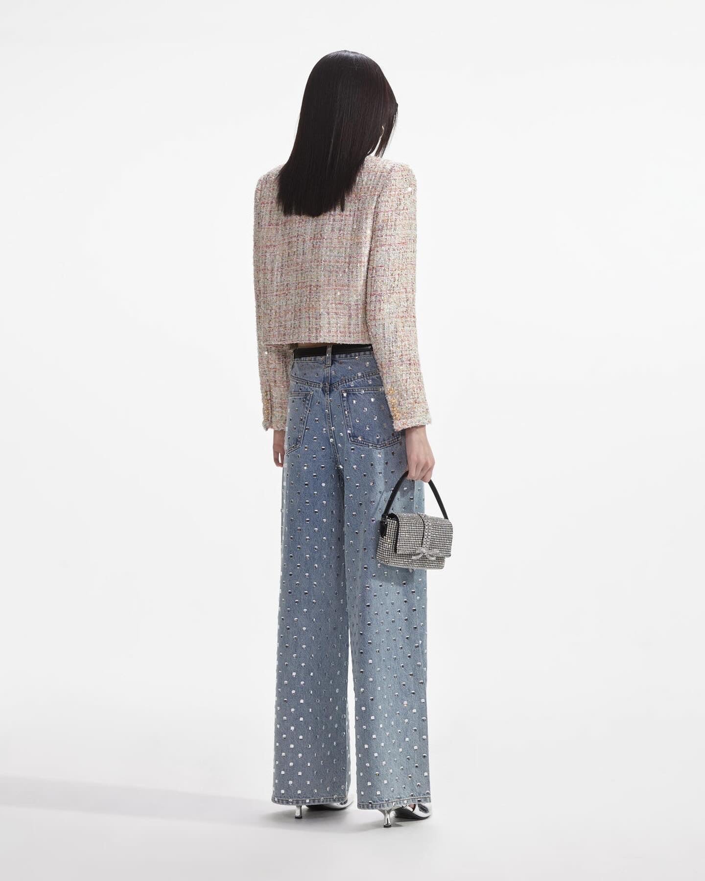SP Pastel Boucle Boxy Jacket