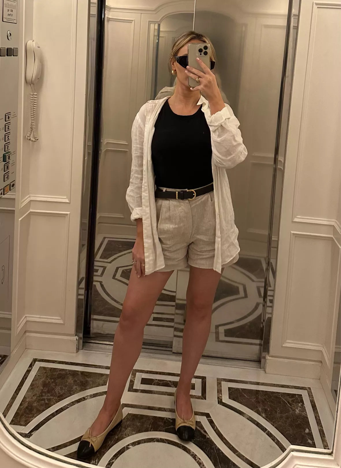 Ref Mason Linen Shorts