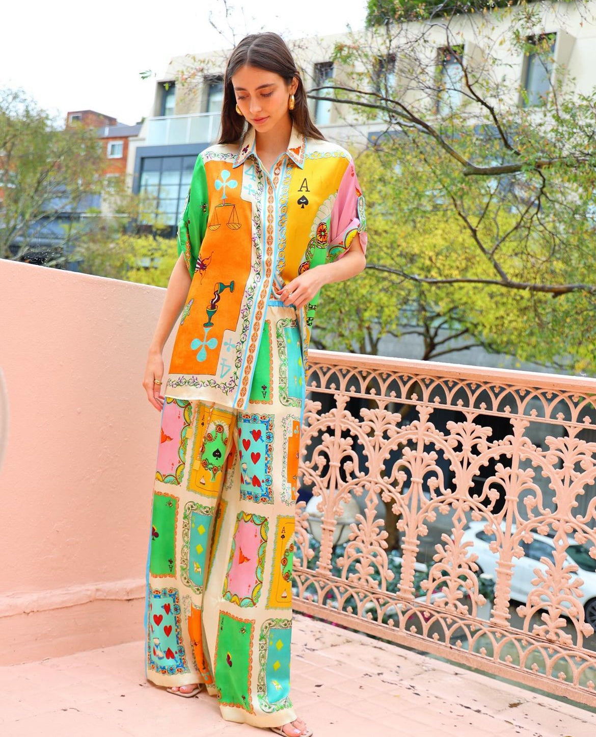 Alms Rummy Shirt & Pants Set