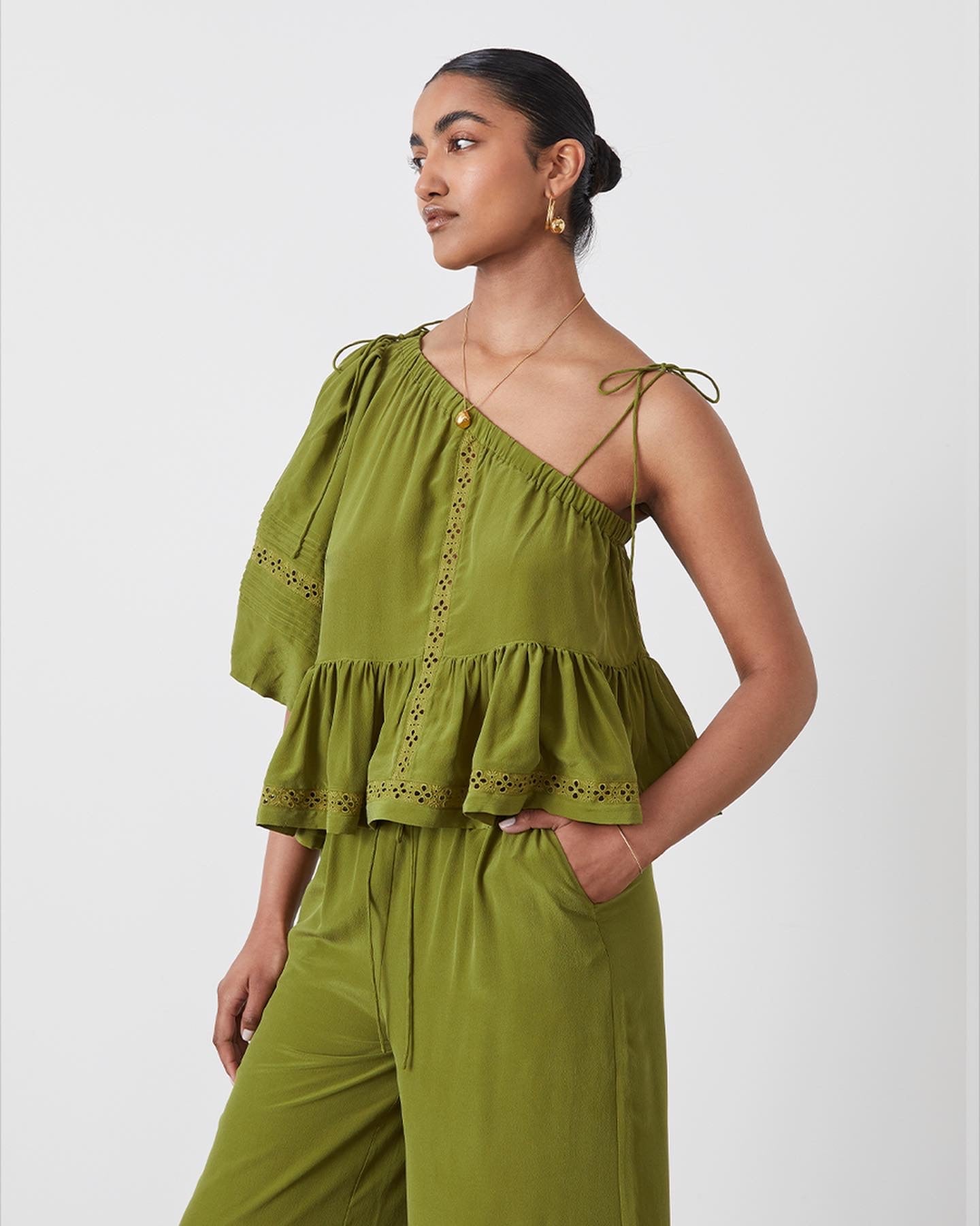 Jsln Isla Smock Silk Top