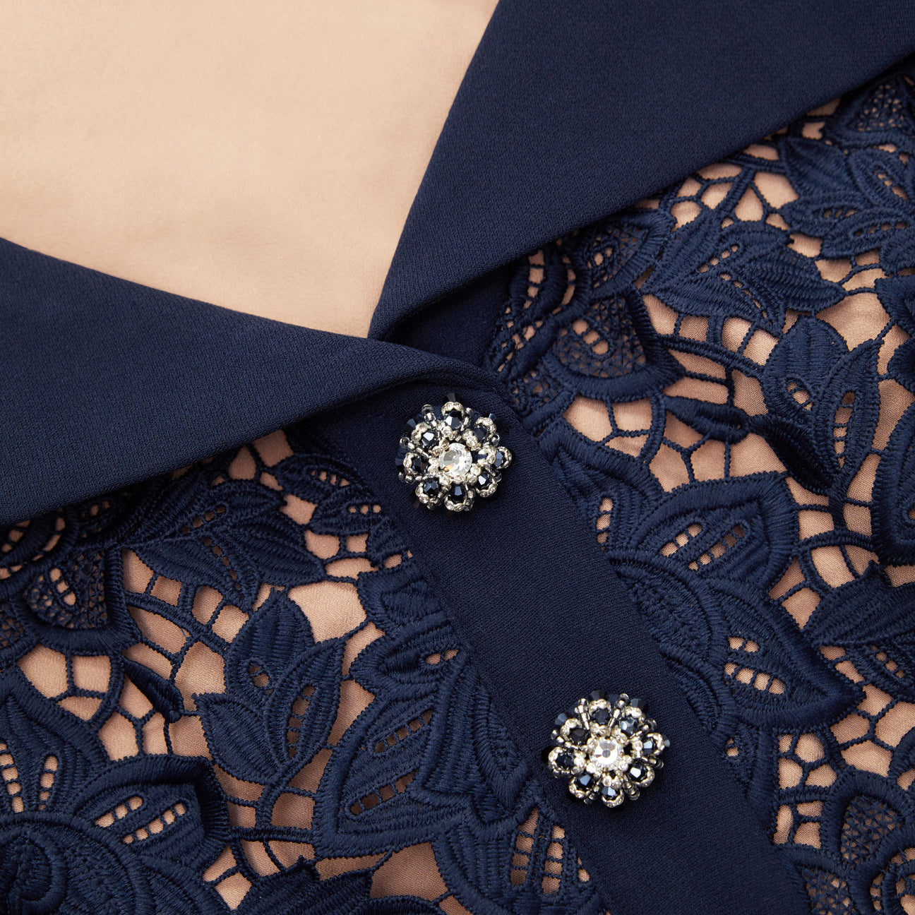 SP Open Neck Midi Dress