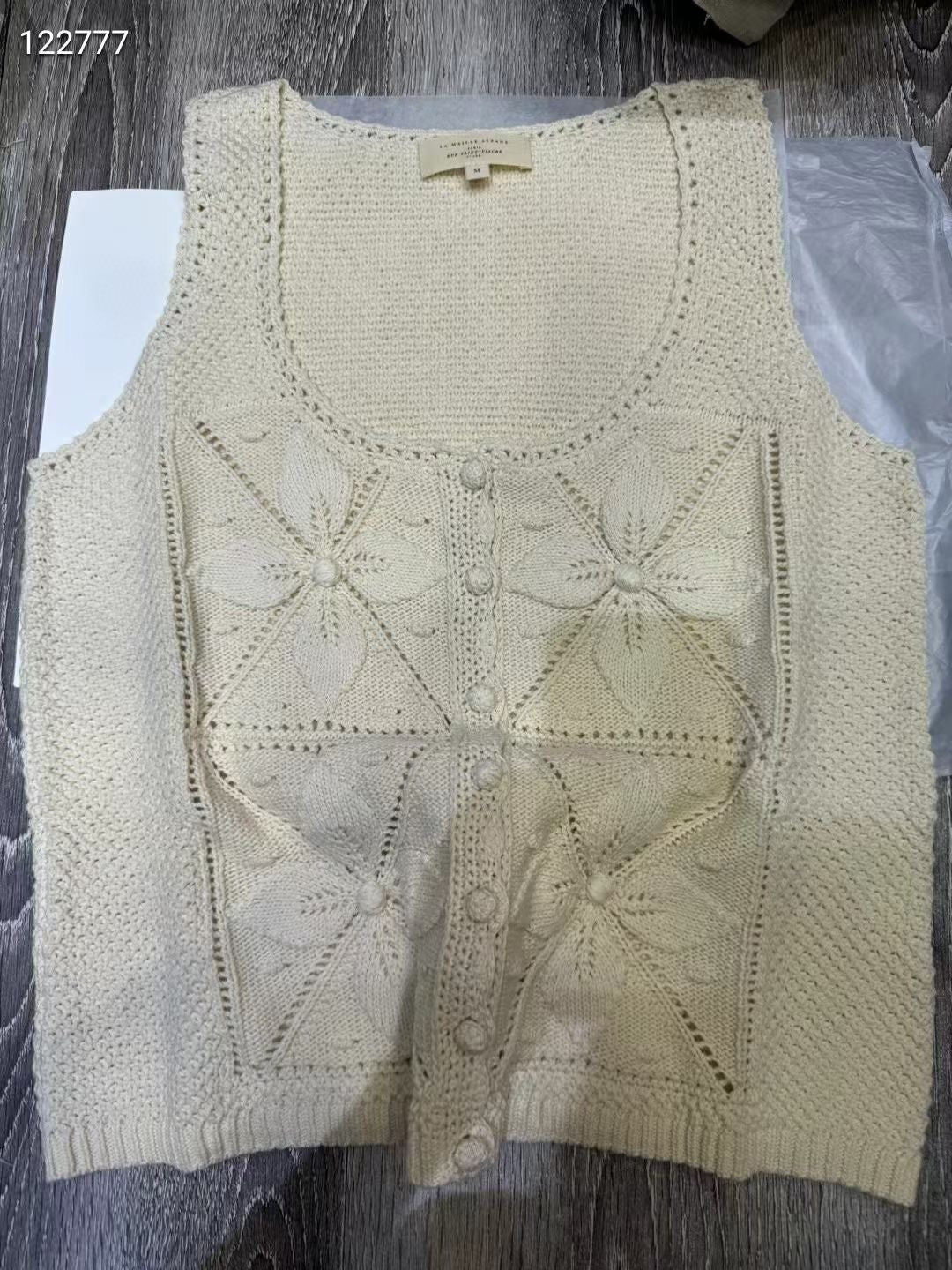 Szn Joas Cotton Knit Vest Top