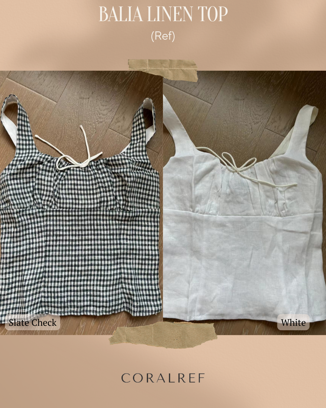 Ref Balia Linen Top