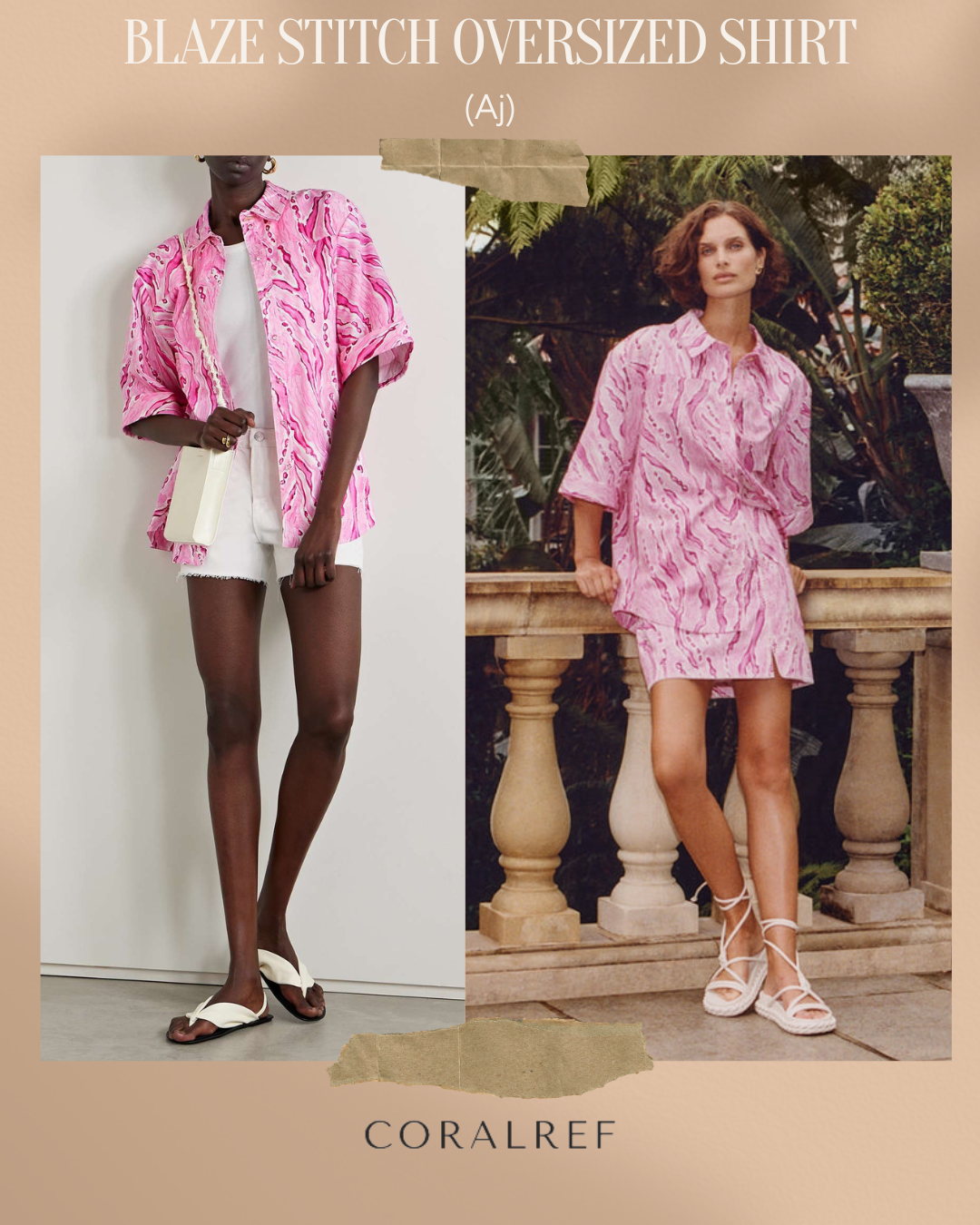 Aj Blaze Stitch Oversized Shirt