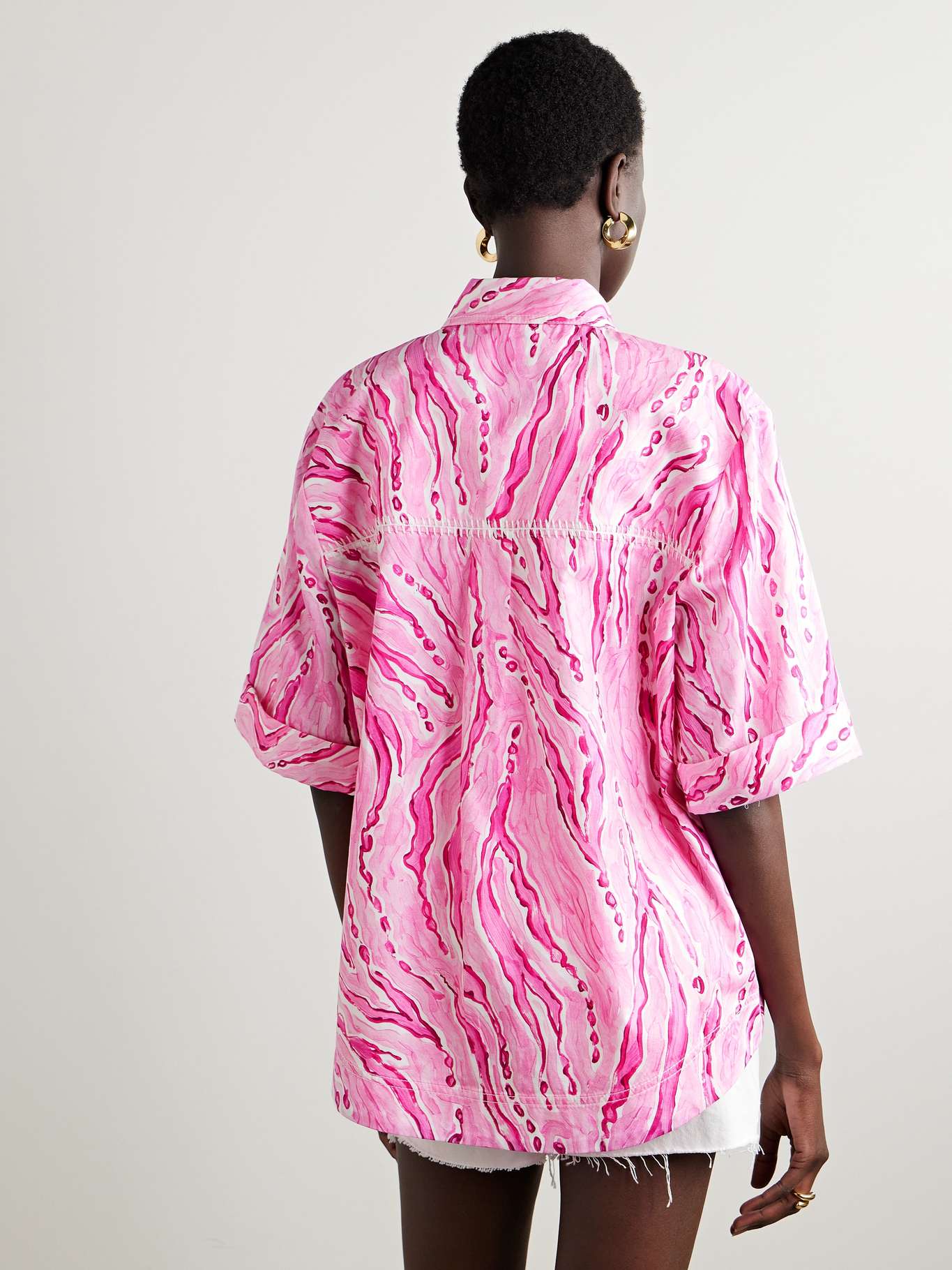 Aj Blaze Stitch Oversized Shirt