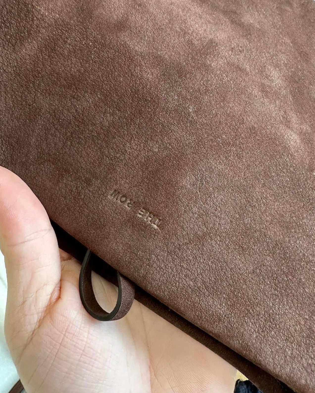 TR N/S Tote Bag Suede - Tundra, Wood