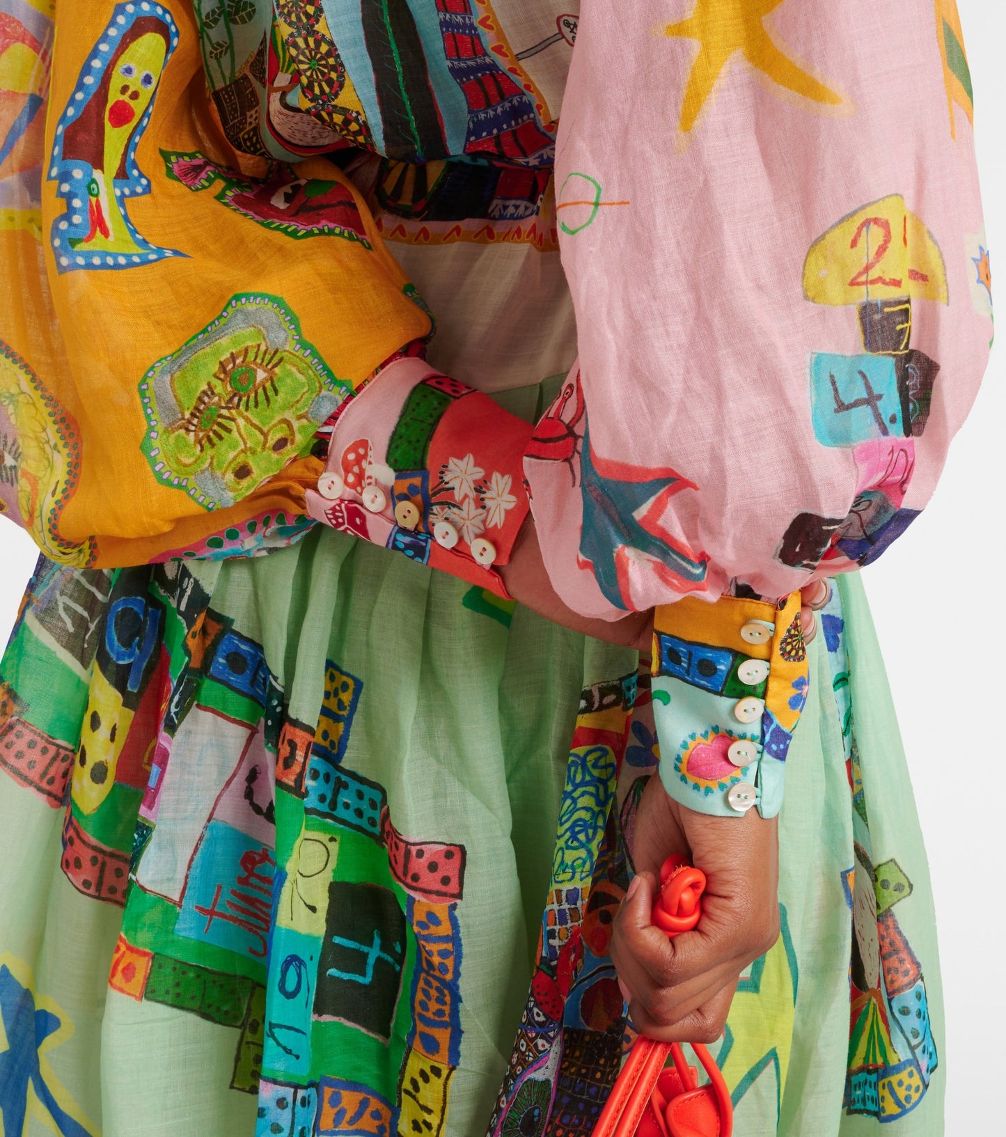 Alms Players Midi Shirtdress