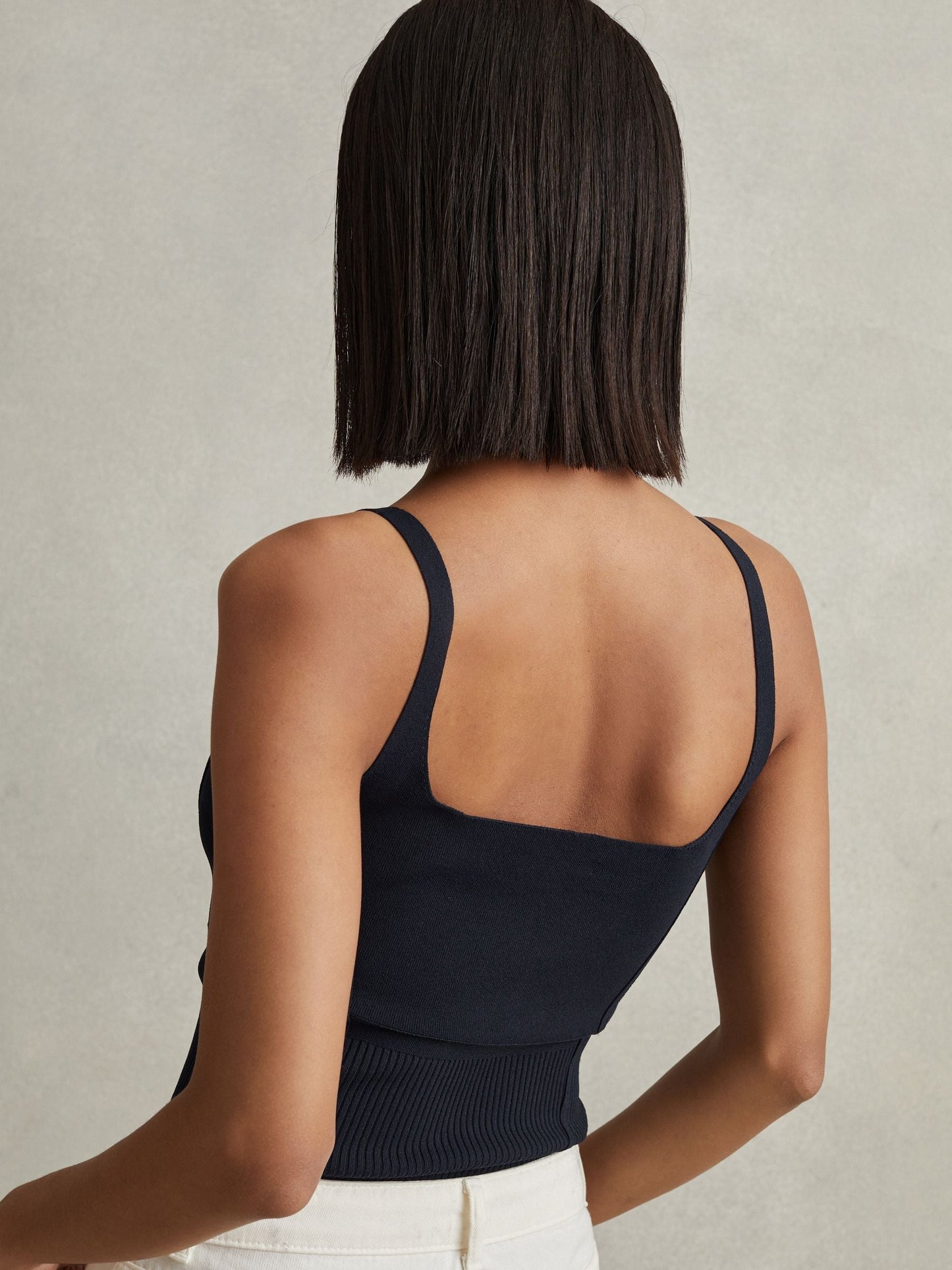Rss Verity Ribbed Seam Detail Vest