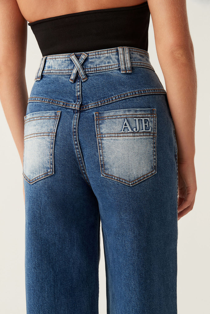 Aj Embrace Wide Leg Jeans