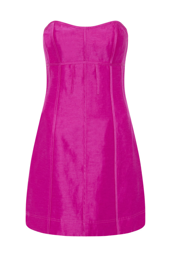 Aj Zayla Strapless Mini Dress
