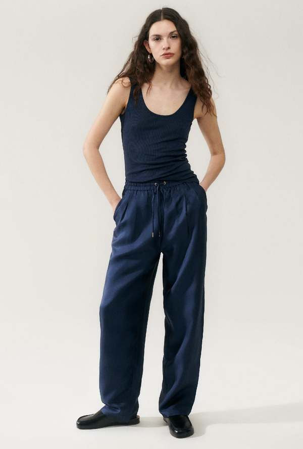 SL Silk Ribbed Tank