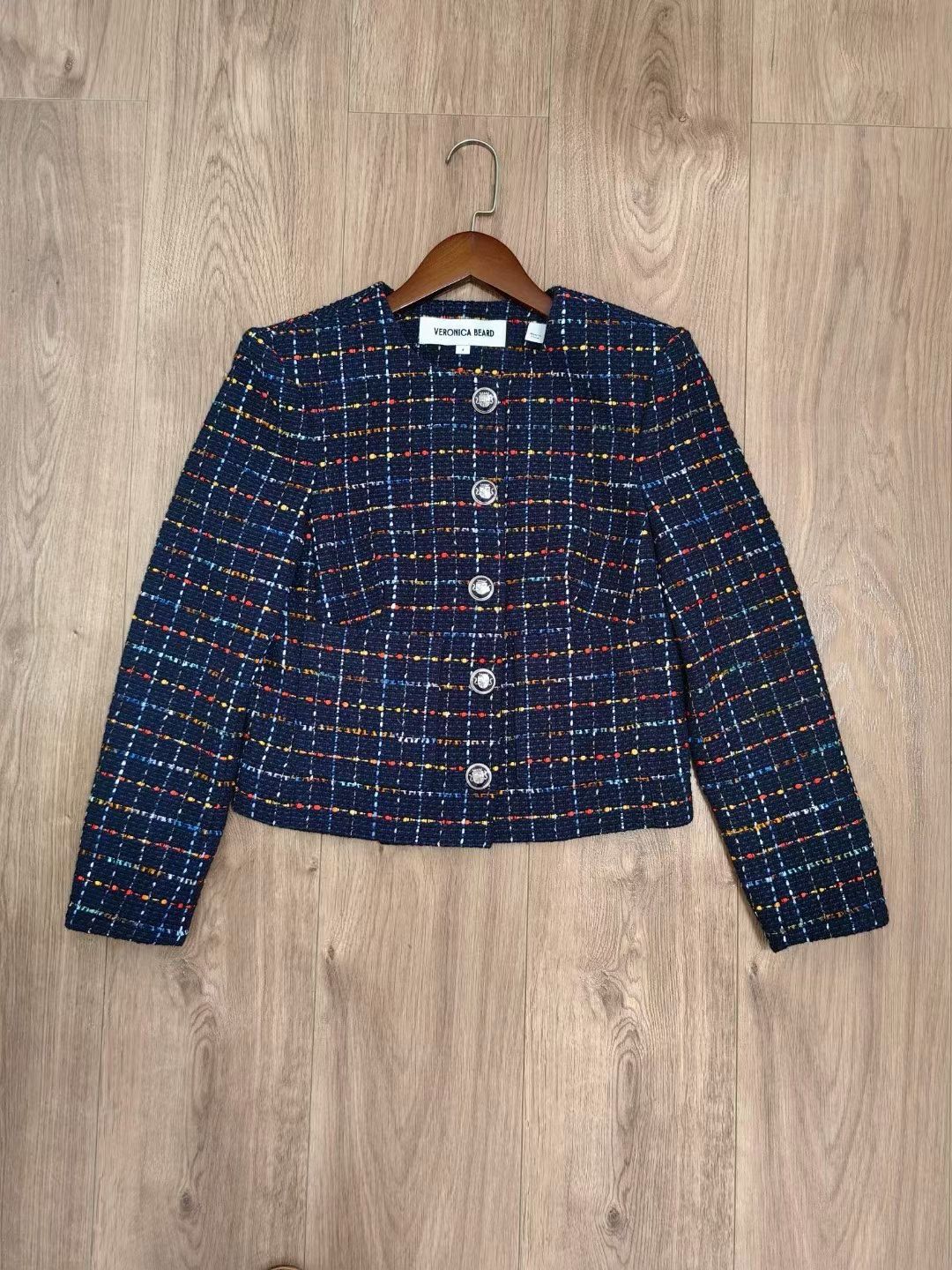VB Nathan Tweed Jacket & Jazmin Shorts Set