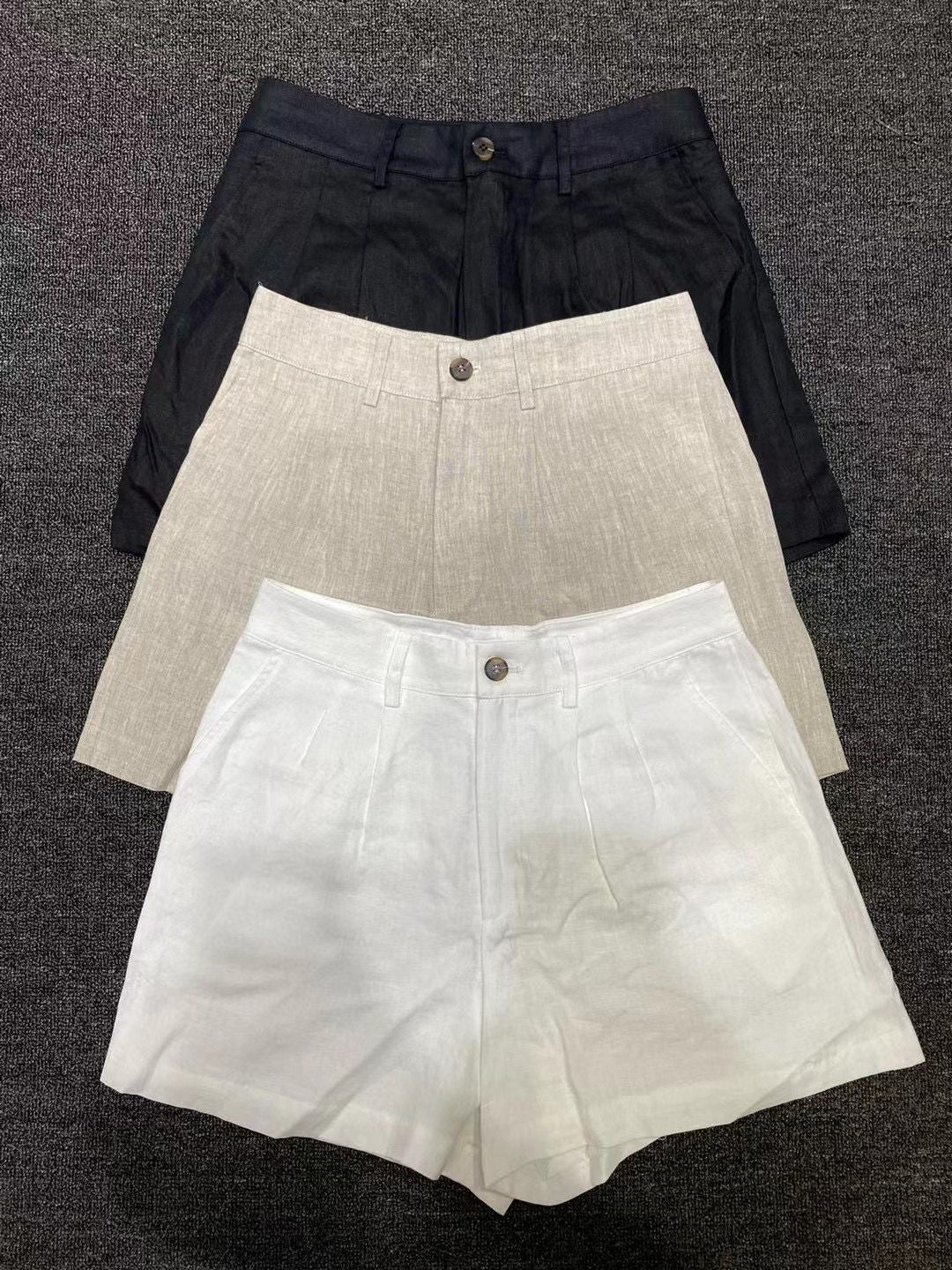 Ref Mason Linen Shorts