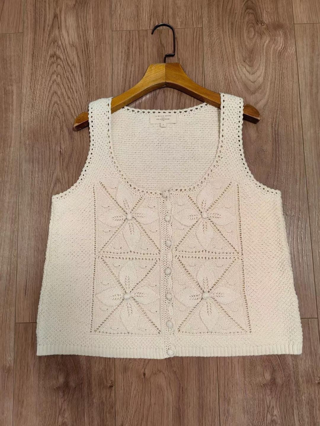 Szn Joas Cotton Knit Vest Top