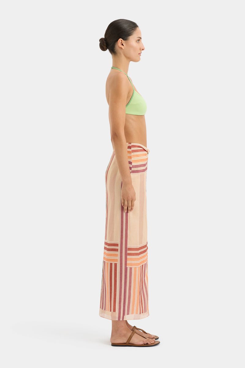 STL Marisol Twist Midi Skirt