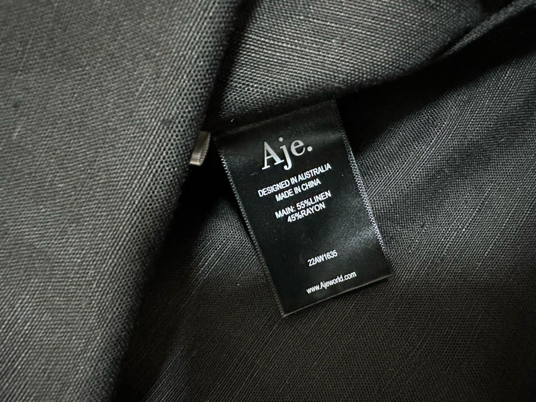 Aj Virtuous Lace Up Longline Shirt