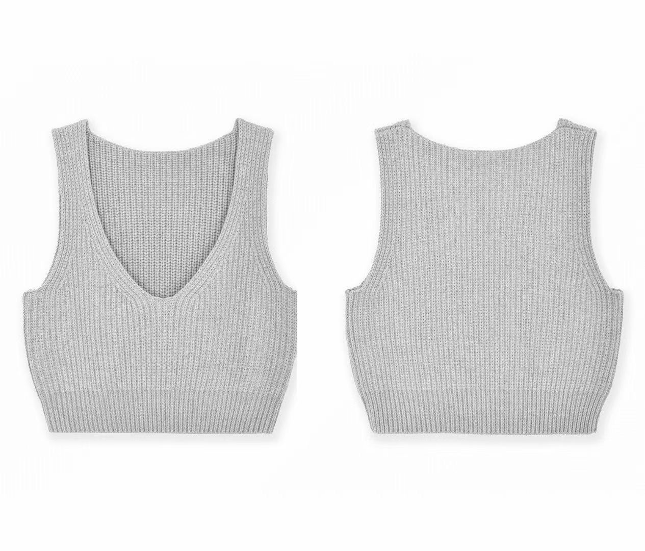 PS Ribbed Cotton Tank Top Sweater