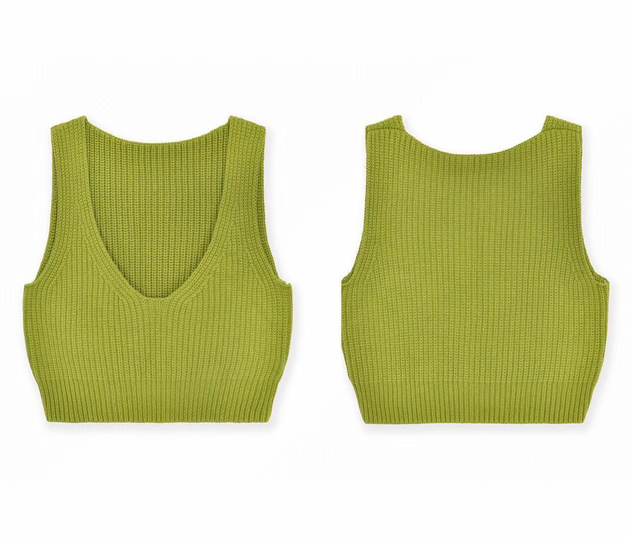 PS Ribbed Cotton Tank Top Sweater