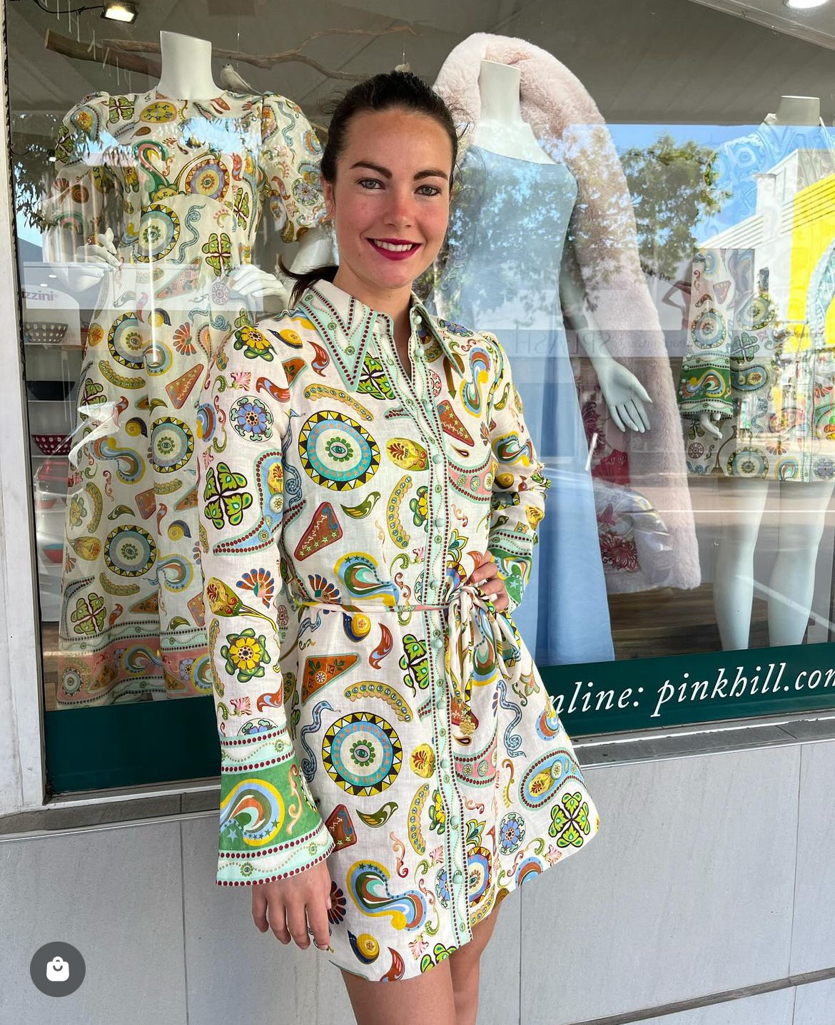 Alms Arcade Mini Dress