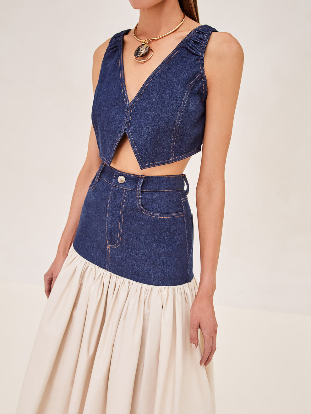 Alxs Irie Top & Tomma Midi Skirt Set