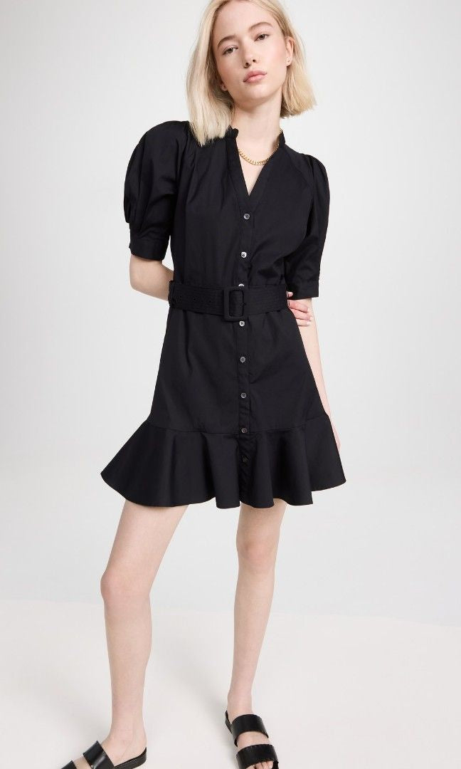 VB Molly Belted Mini Shirtdress
