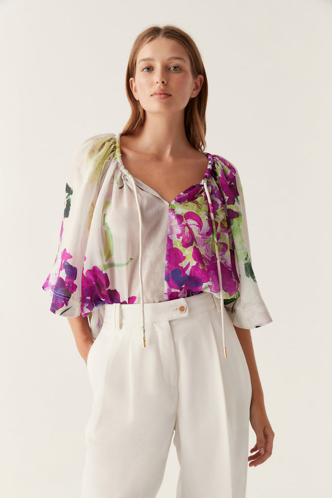 Aj Bridget Bell Sleeve Blouse