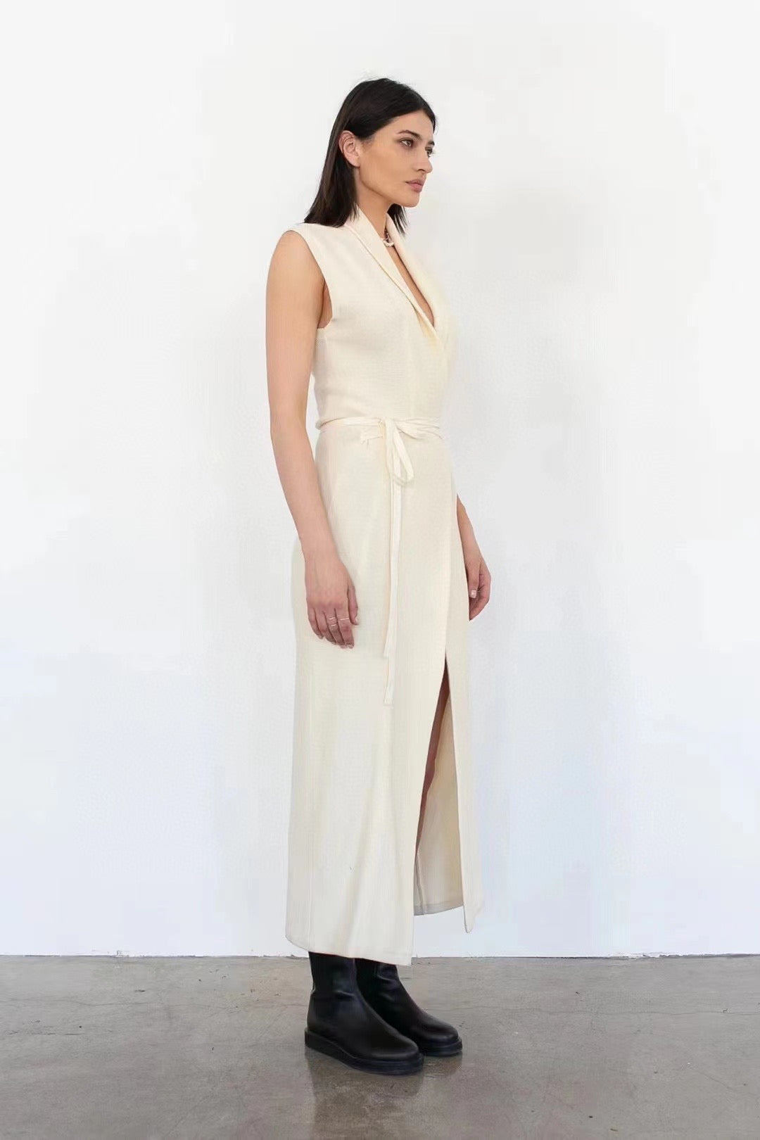 Trs Alex Maxi Knit Wrap Dress