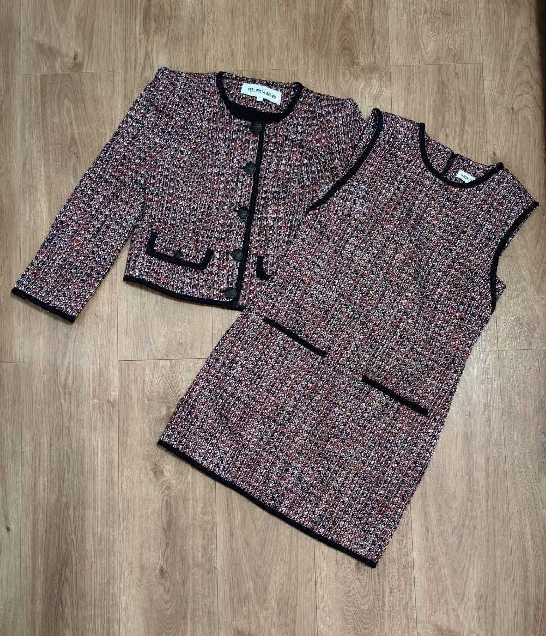 VB Tweed Jacket & Mini Dress