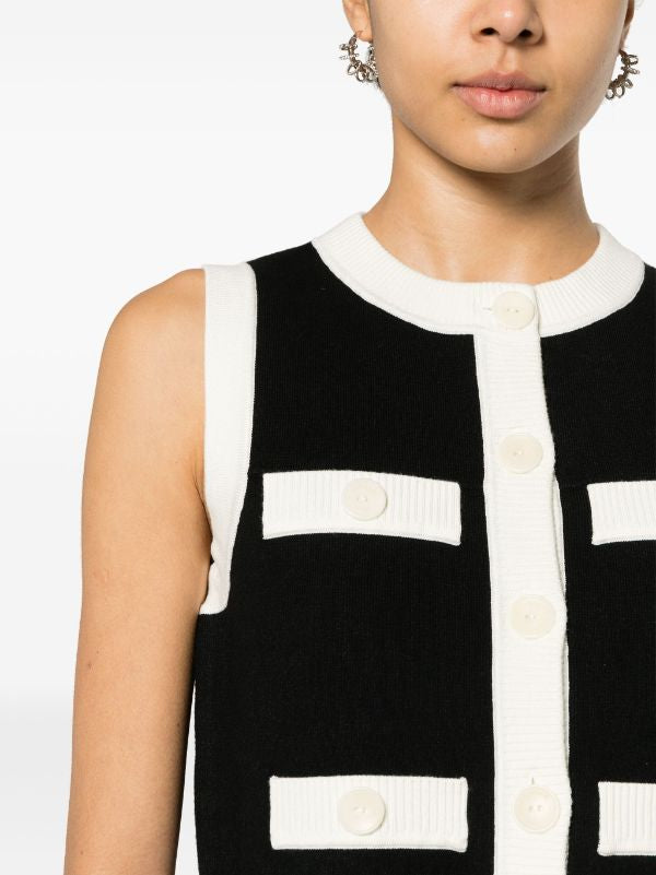 Sndr Sleeveless Cardigan