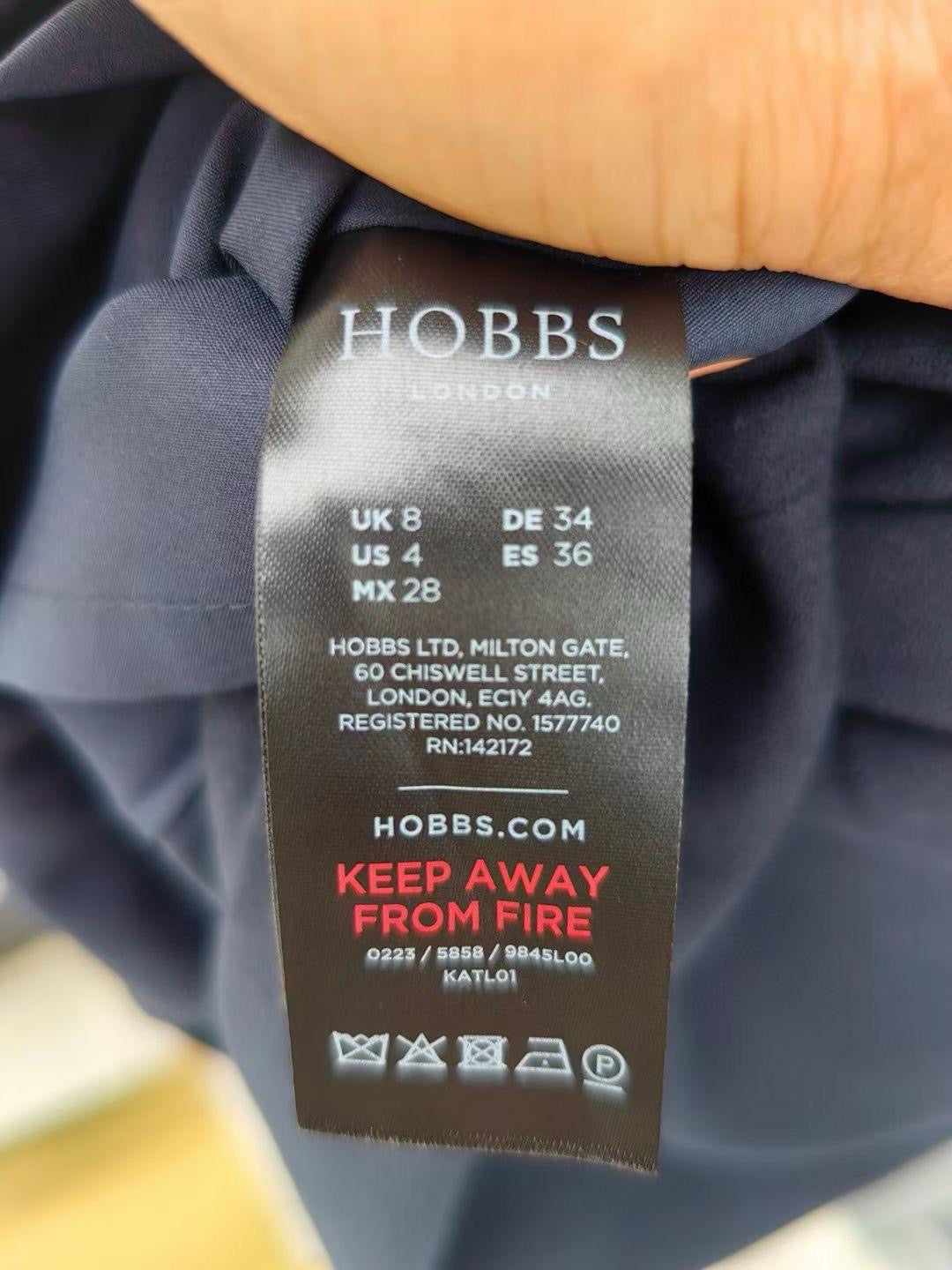 Hbbs Marsha Button Detail Mini Dress
