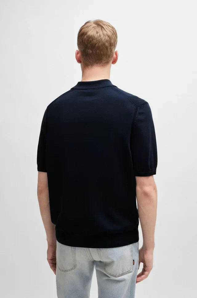 HB Men’s Cotton Blend Polo Sweater
