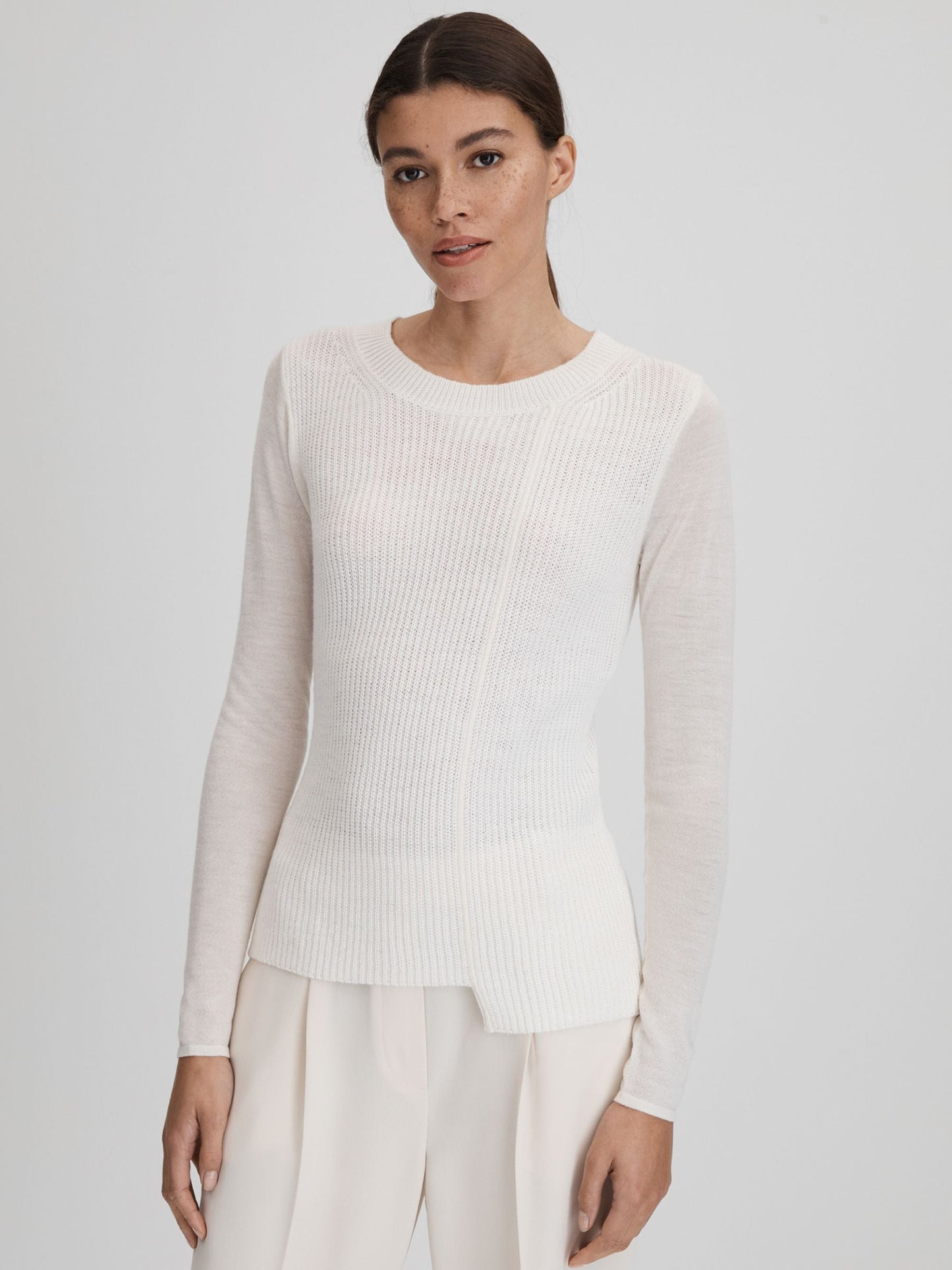 Rss Hazel Knitted Crew Neck Top