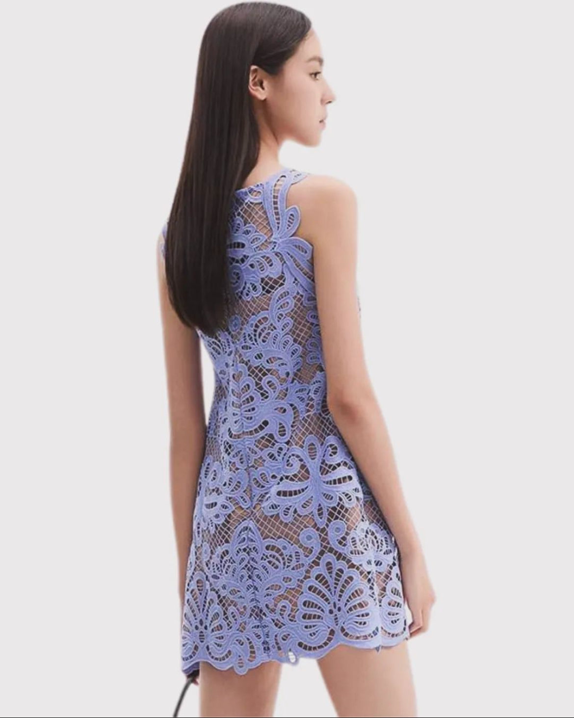 SP Guipure Lace Mini Dress