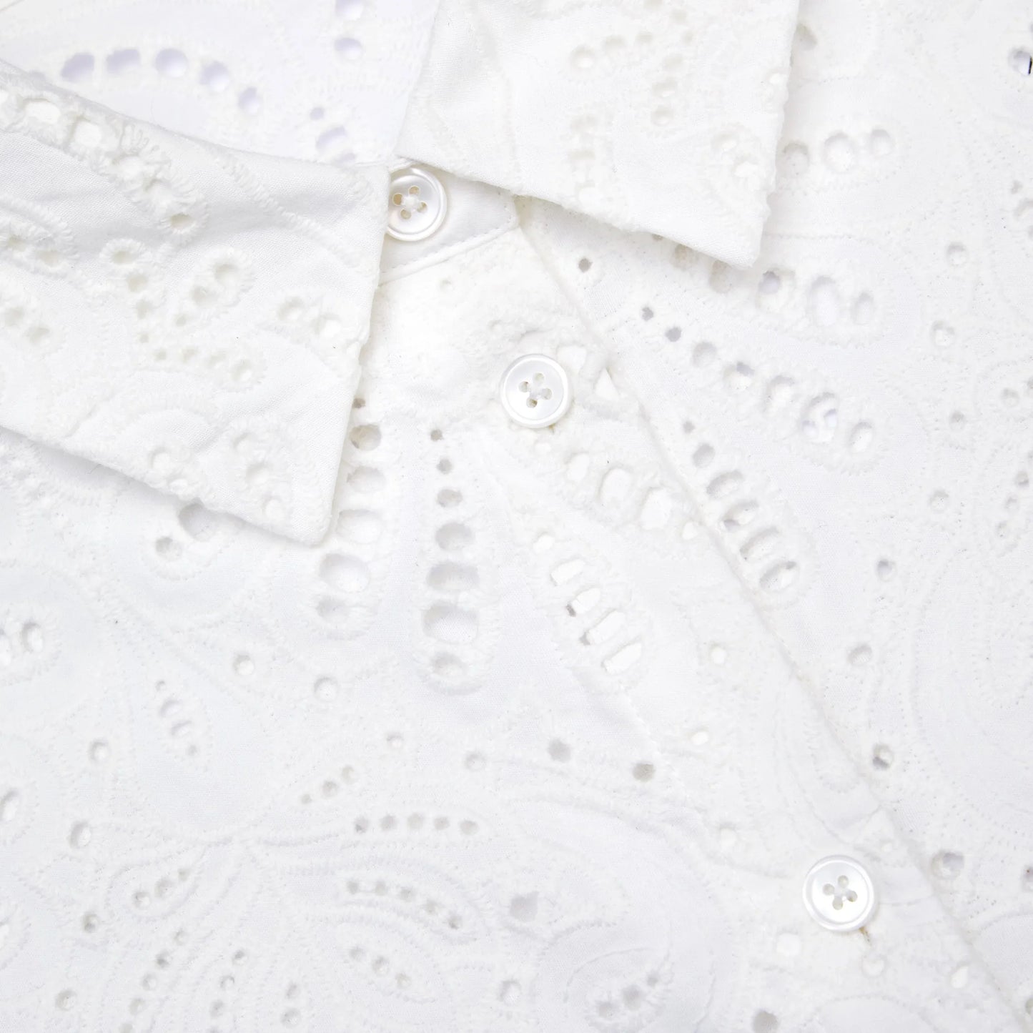 SP Cotton Embroidery Top & Shorts Set