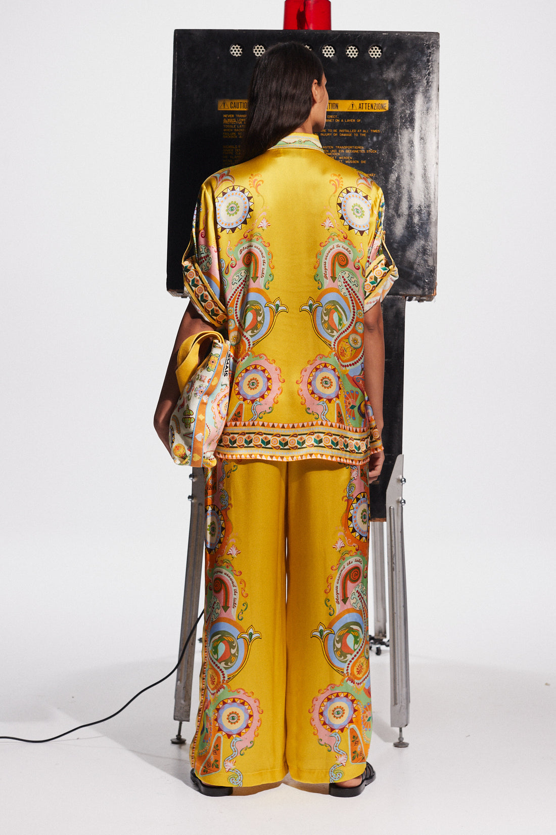 Alms Pinball Silk Shirt & Pant