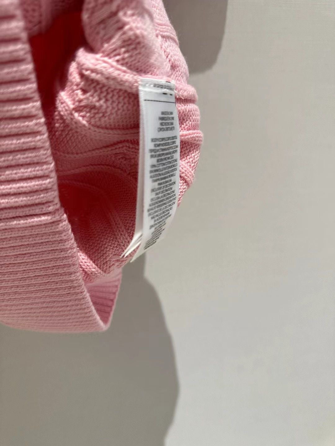 RL Cable Knit Cotton Short Sleeve Sweater