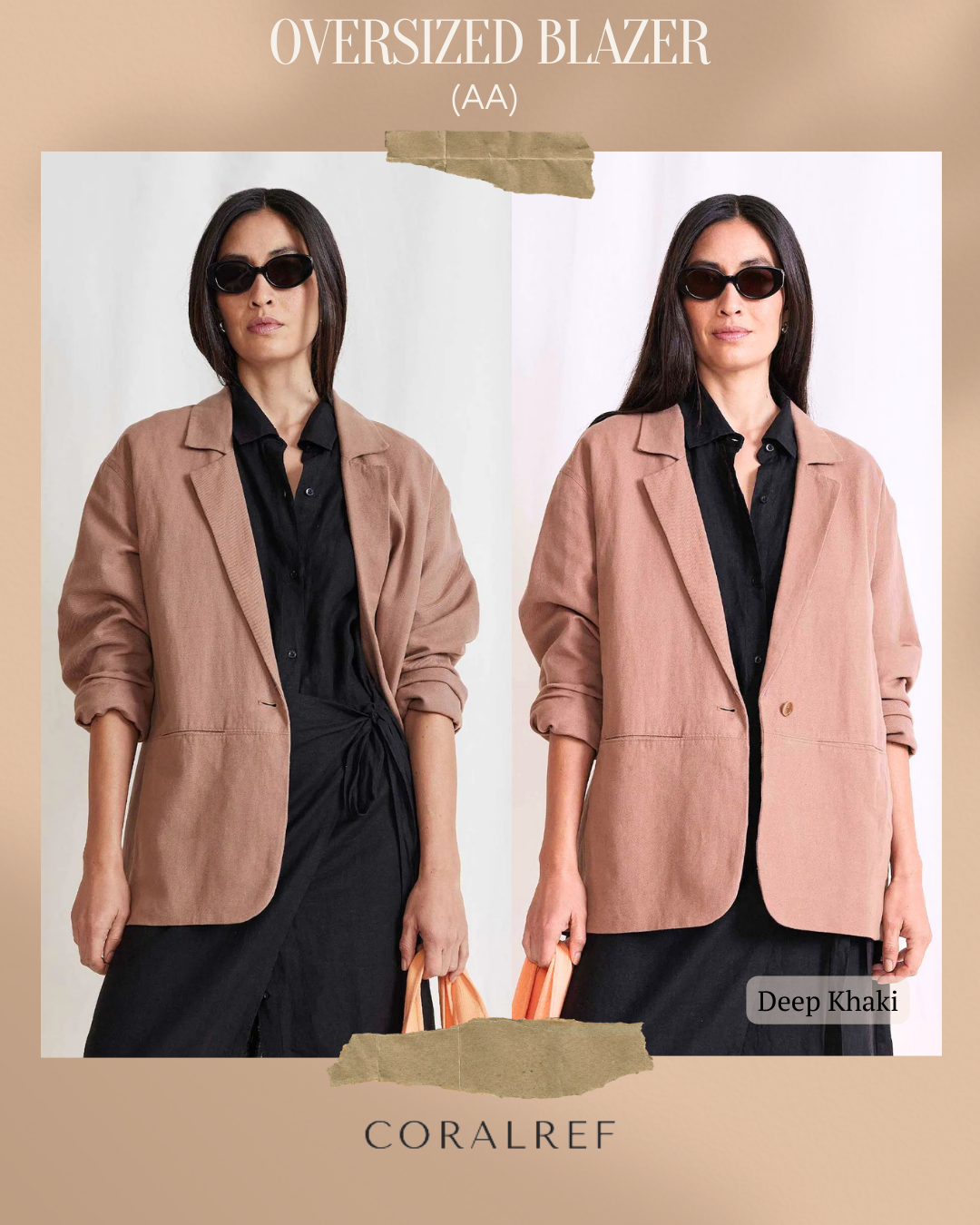 5 colours! AA Oversized Blazer