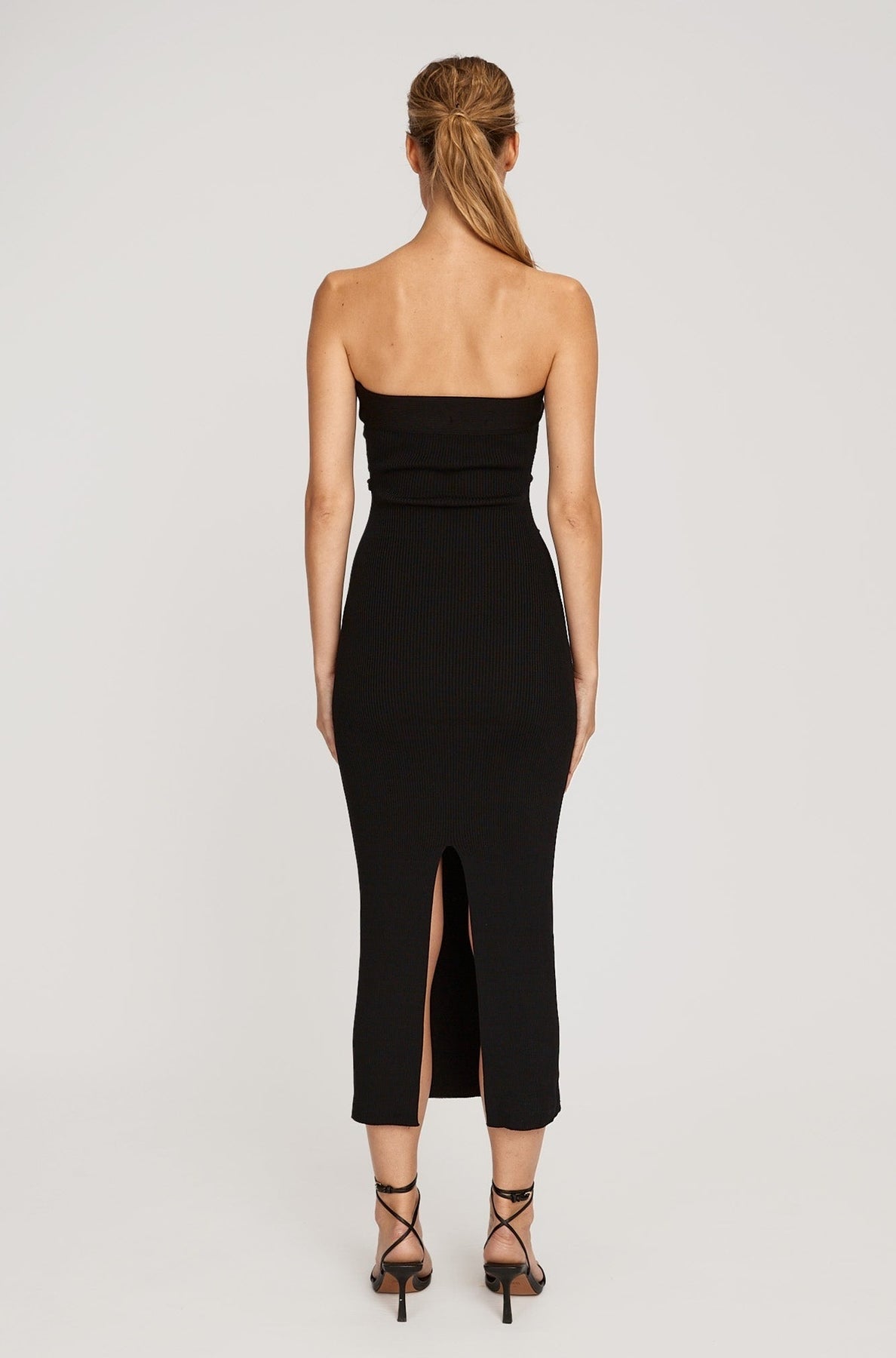 SL Jennifer Knit Strapless Mini Dress