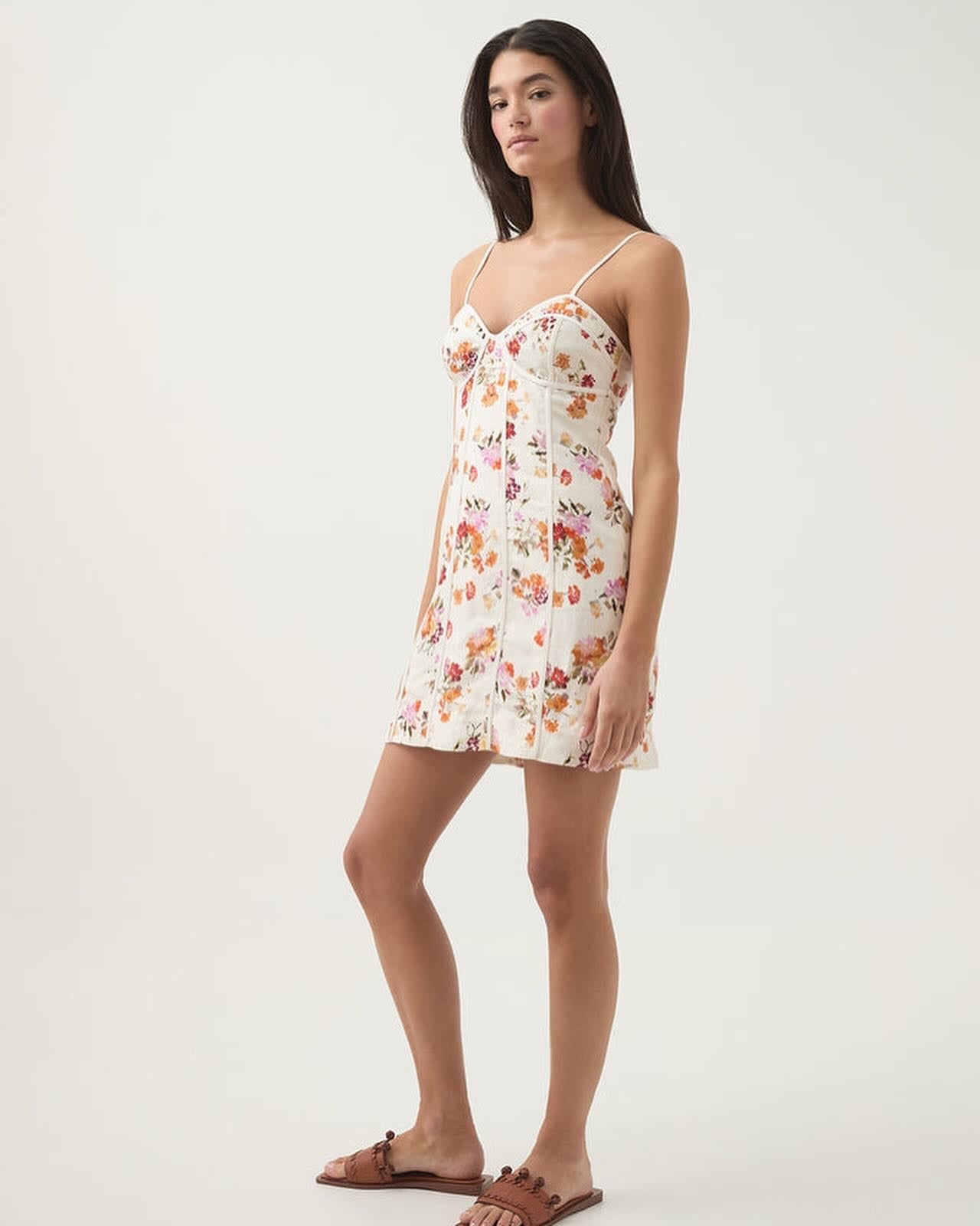 Aj Cyma Panelled Mini Dress